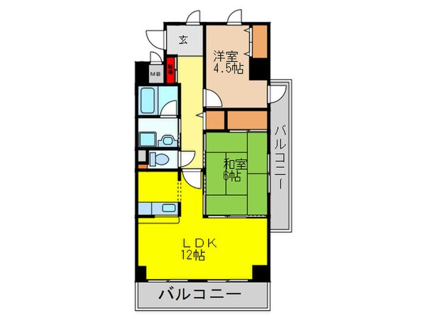 サン・コーポラス小阪の物件間取画像